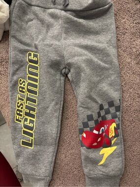 Disney Pixar McQueen Jogger and shirt 18M boy
